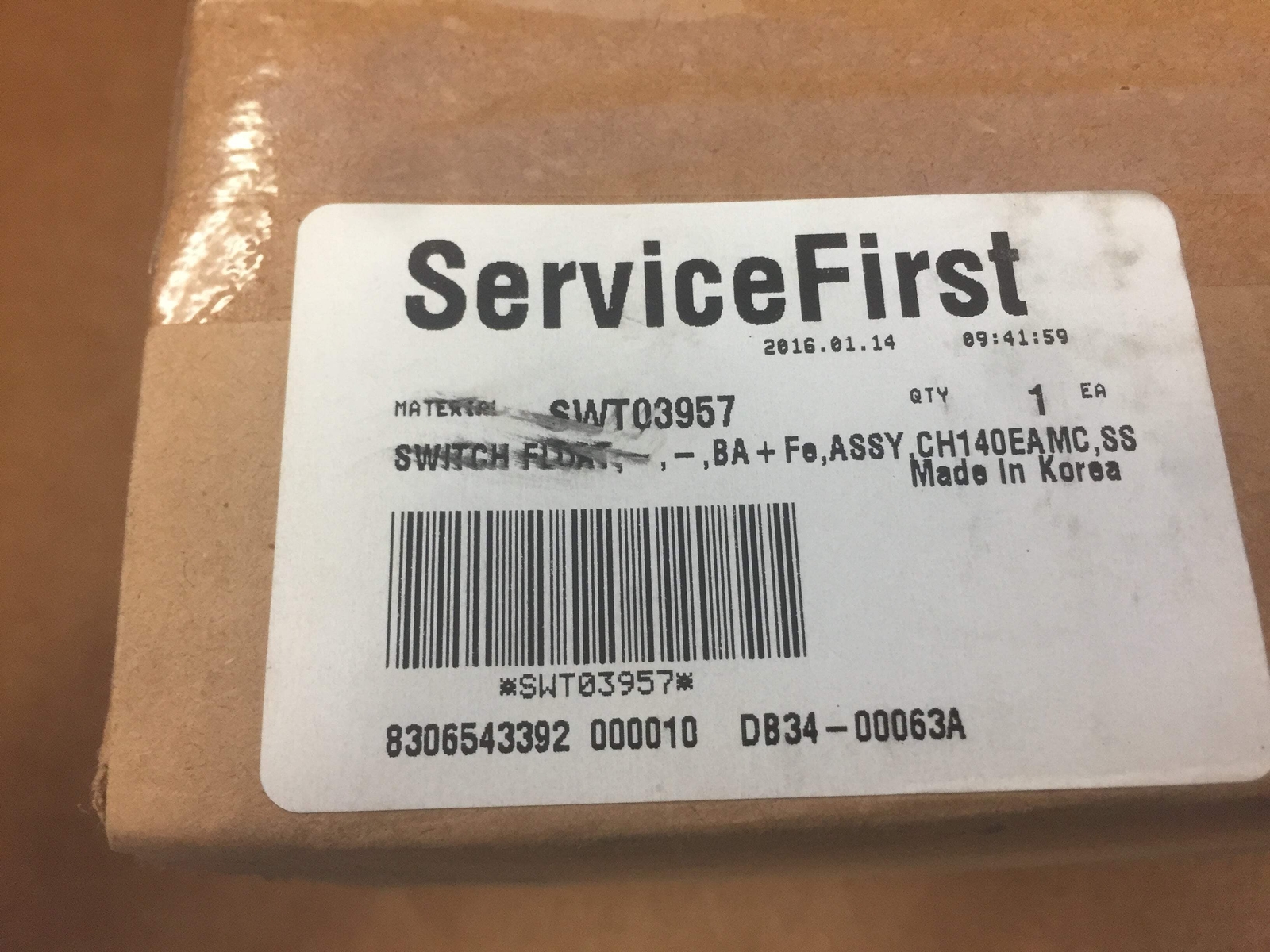 SERVICE FIRST SWT03957 SWITCH FLOAT 209505