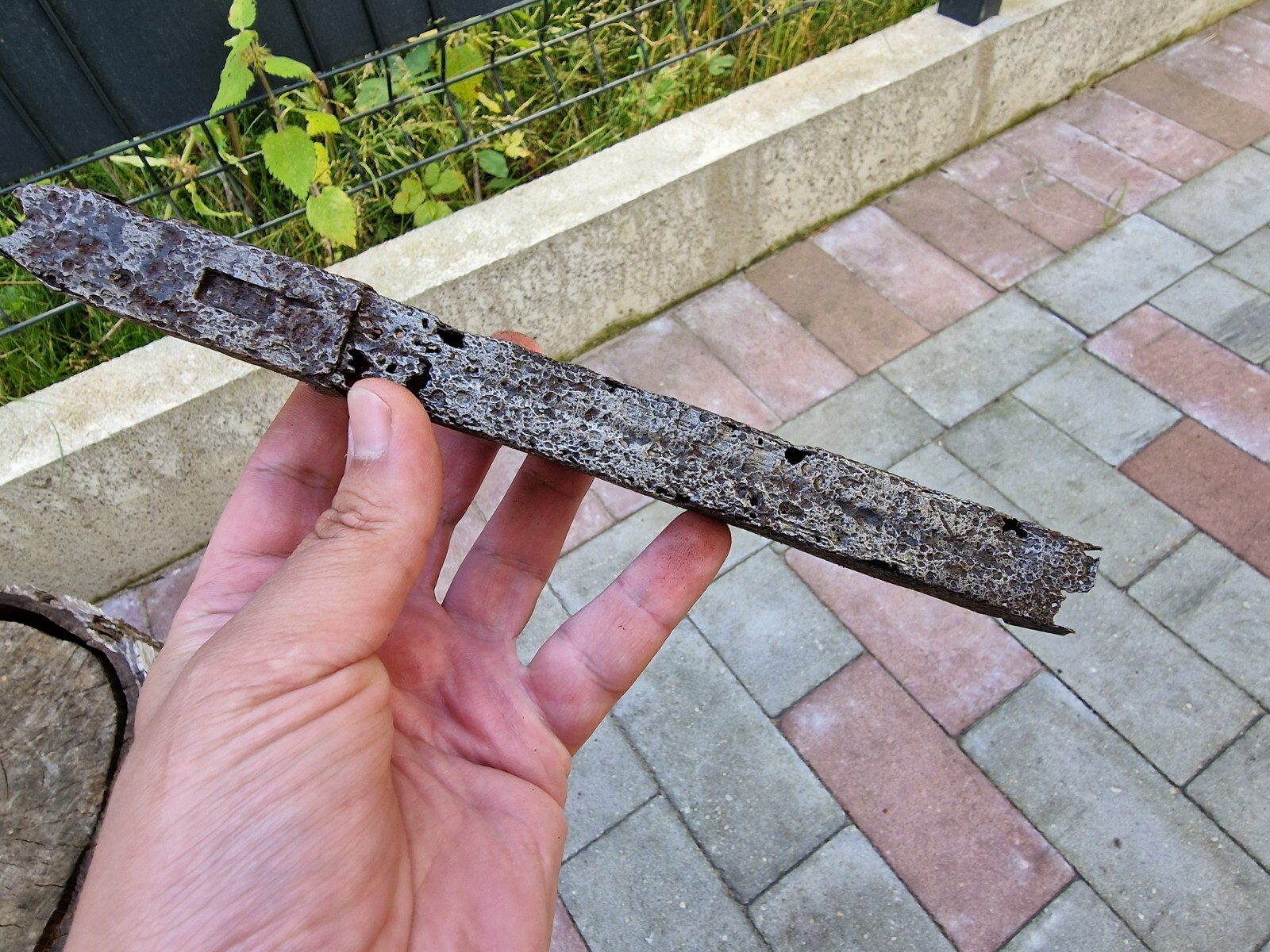 WW2 Accessories from the German bunker relic.
