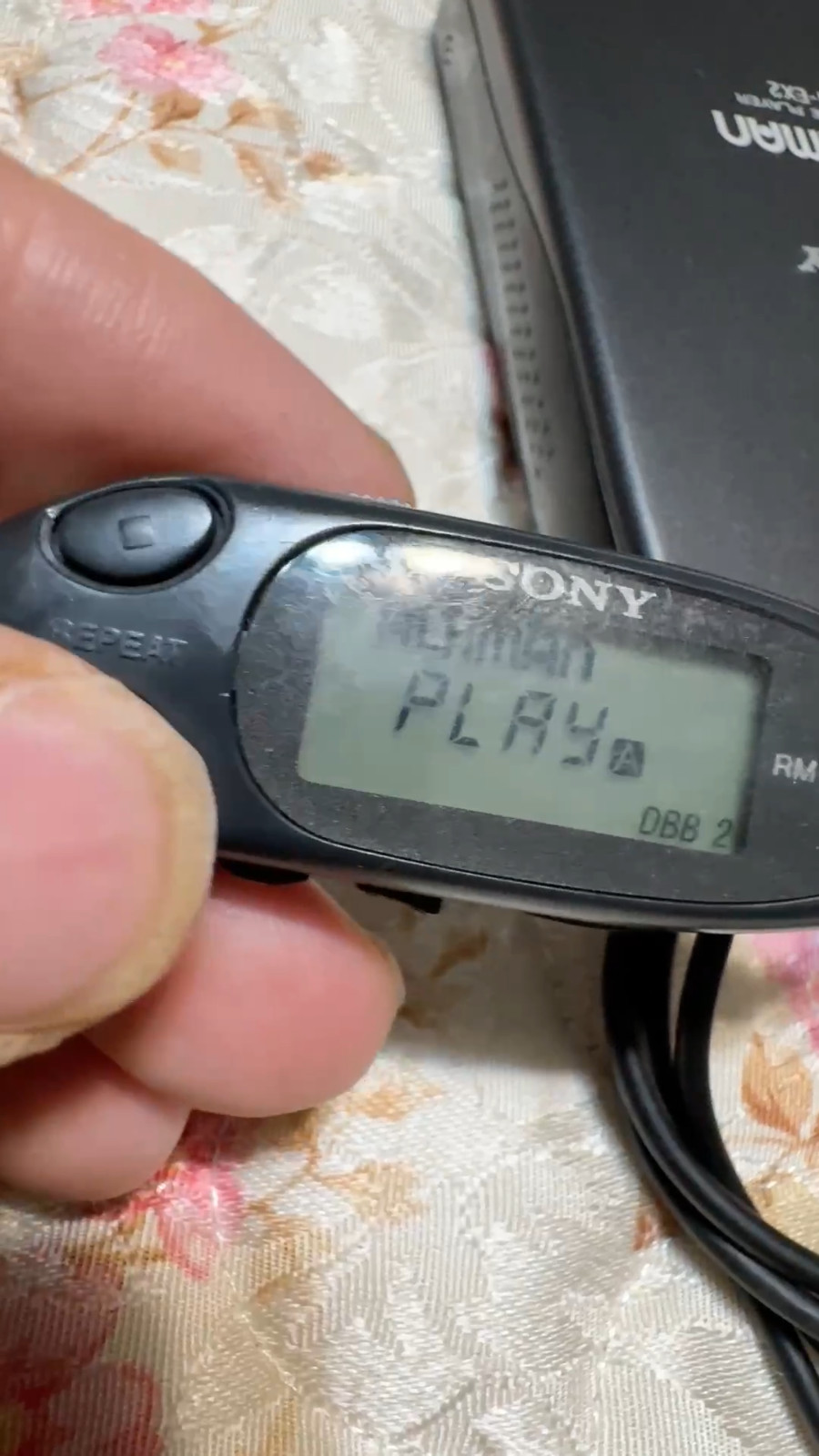 Used Remote Control RM-WM79E For SONY Walkman WM-EX2