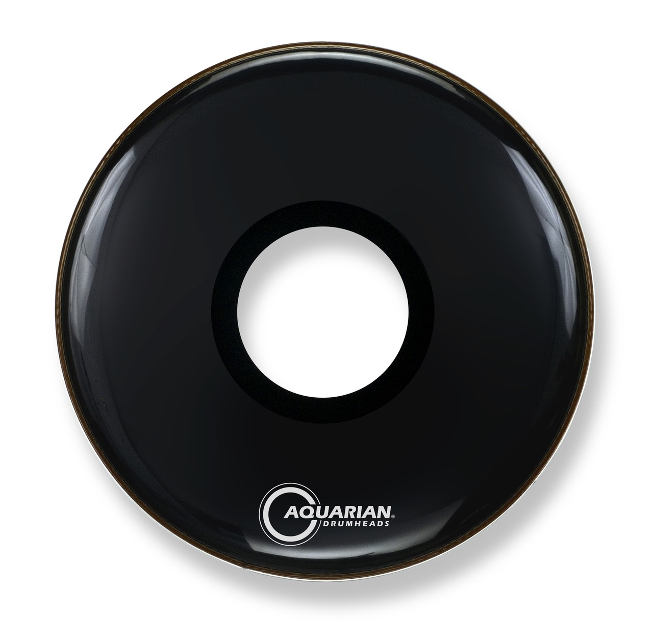 Aquarian - PTCC16BBK - 16" Center Port Resonant Bass Drum Black