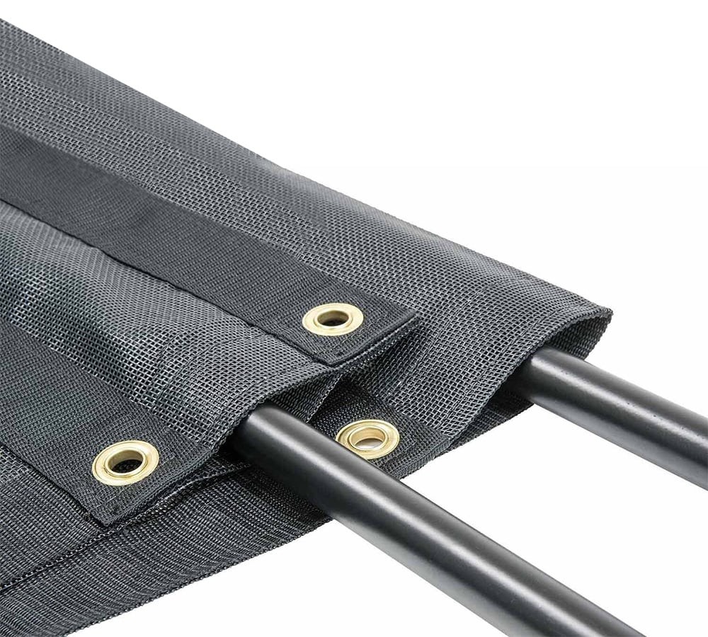 7'6"x20' Dump Truck Mesh Tarp w/ 6" 10Oz Double Pocket & Grommets