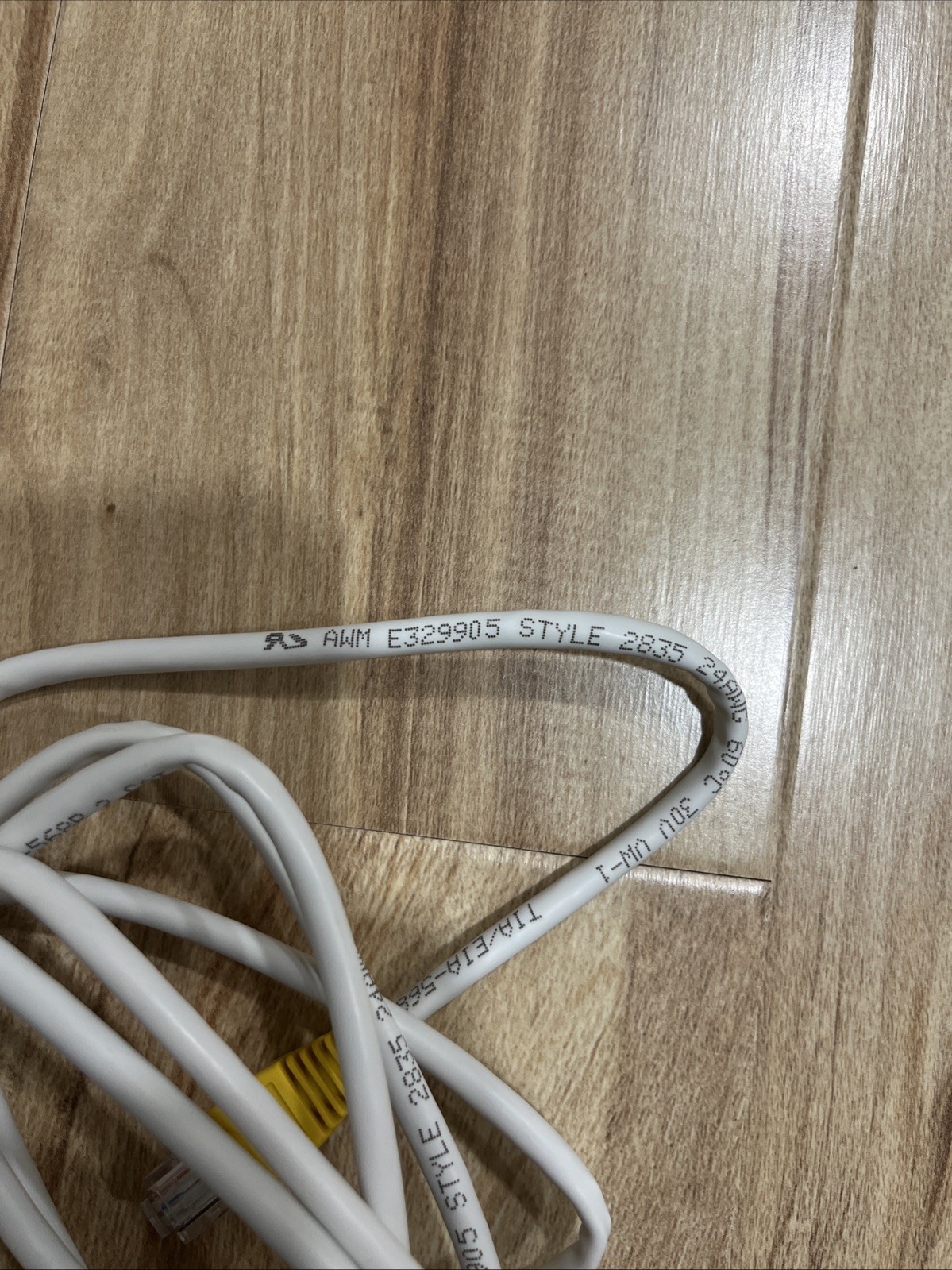 Ethernet Cable 6.5 Ft Cat5E TIA/EIA 568B.2