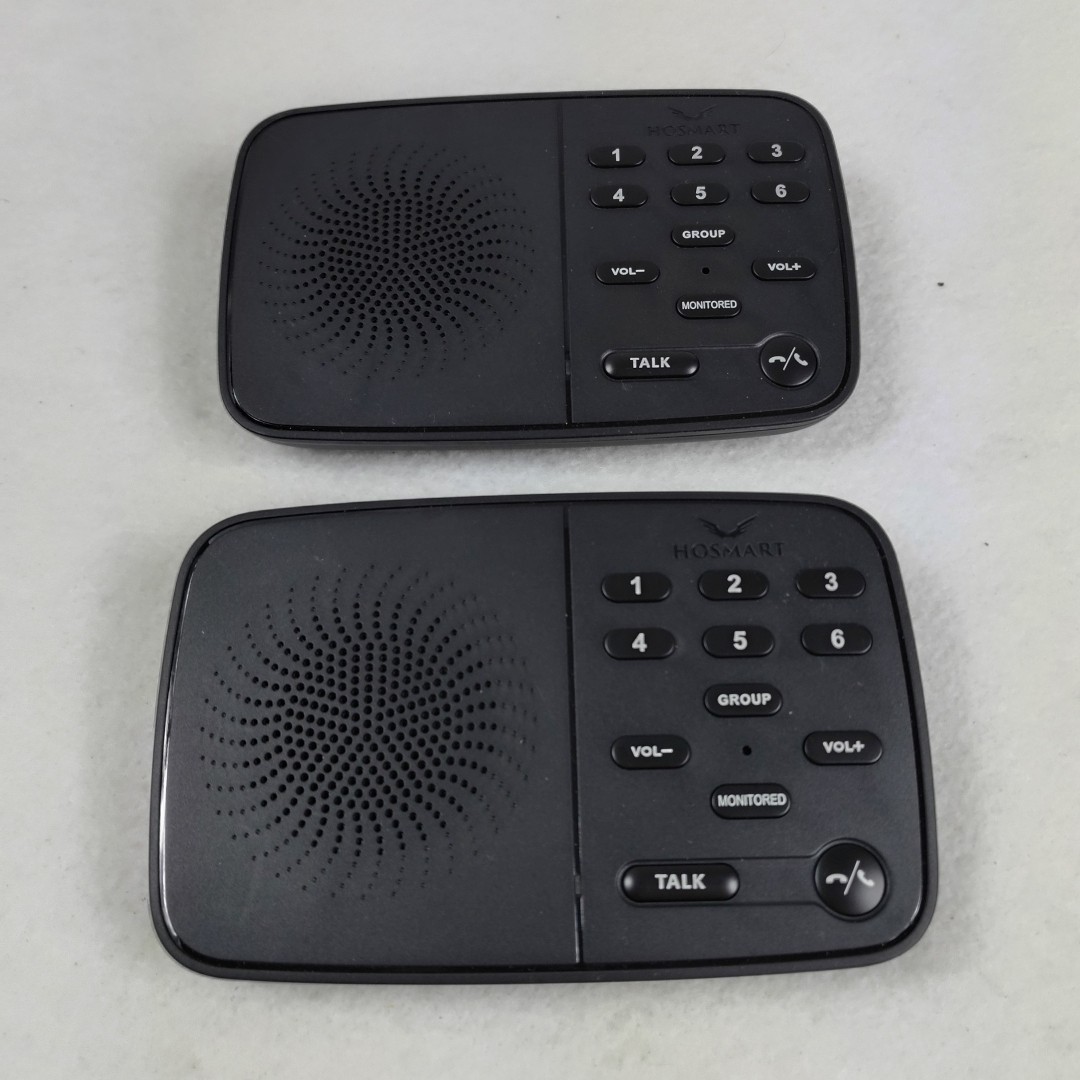 HO-Smart 2-Way Full Duplex Wireless Intercom 2-Set 1300ft EUC
