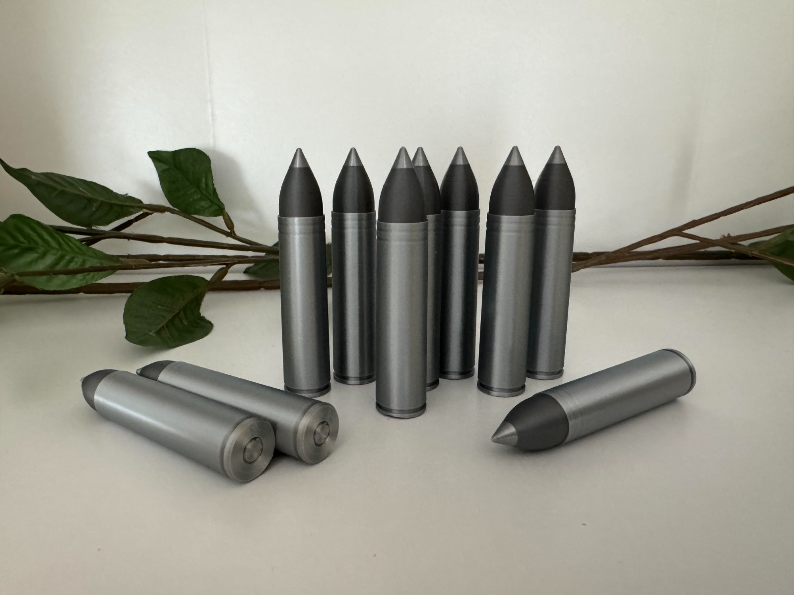 10 - FAKE 12.7x55mm Resident Evil Requiem Revolver Ammunition - Plastic Replica