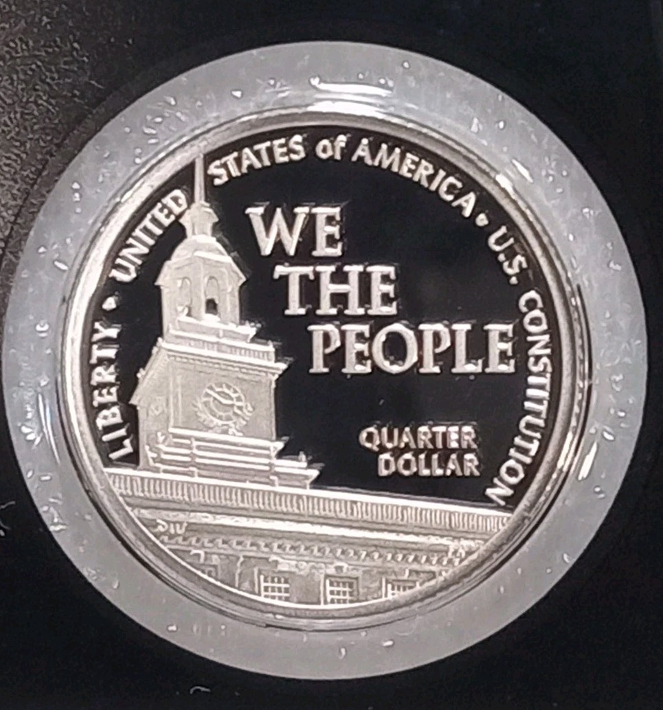 1776-2026 S Silver Proof Five Quarter Set from Silver Proof Set - SHIPS FAST!