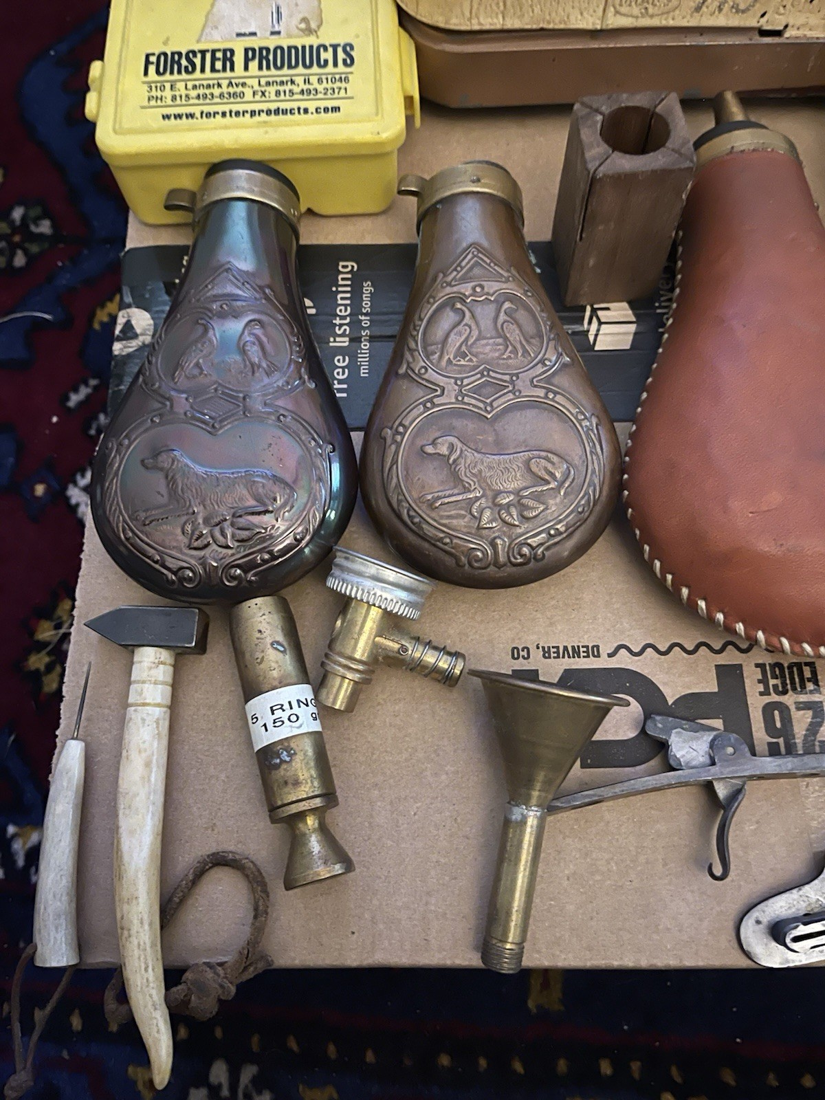 Muzzleloader Black Powder Accessories Lot