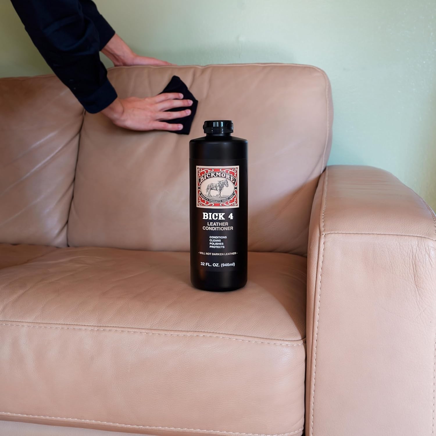Leather Conditioner 32oz Cleaner and Protector for All Smooth Leather