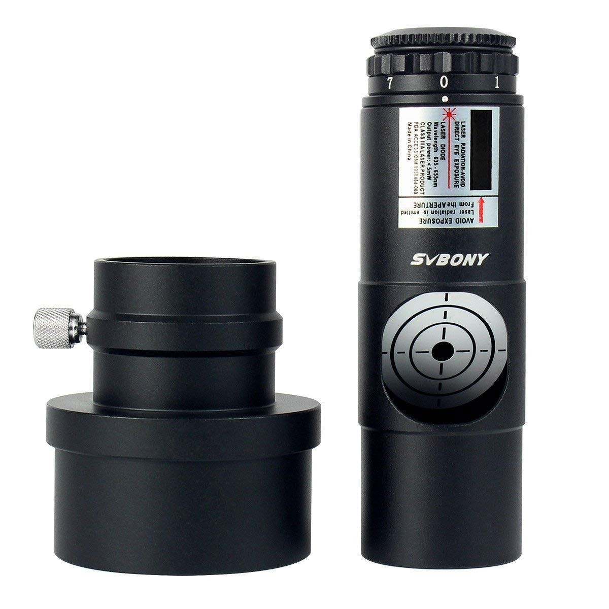 SVBONY Red Laser Collimator for Newtonian Marca Telescope Alignment 1.25 inch...