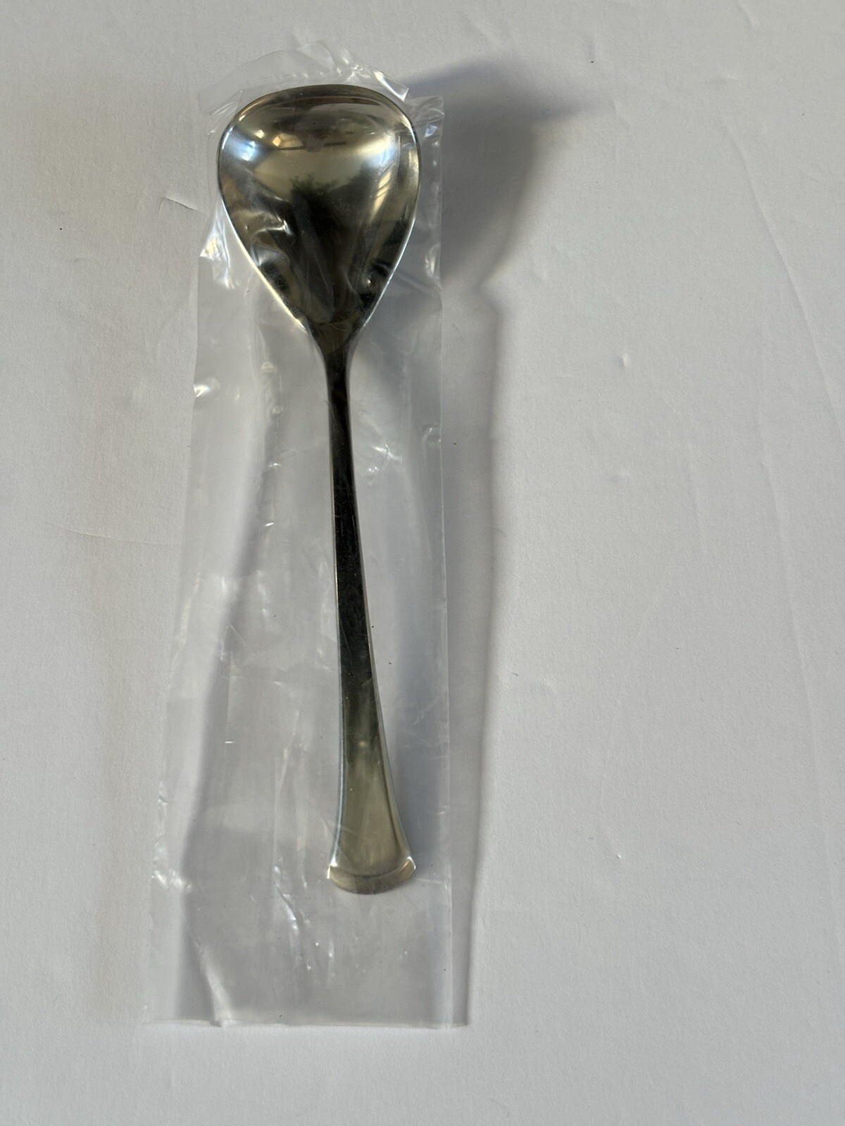 Dansk Solara Sugar Spoon Curved Tip Band 18/10 Stainless Glossy 6 3/8” Discontin