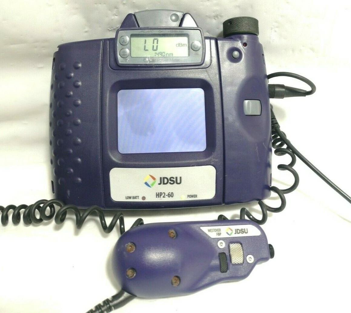 JDSU HP2-60 & WESTOVER FBP OPTICAL POWER METER