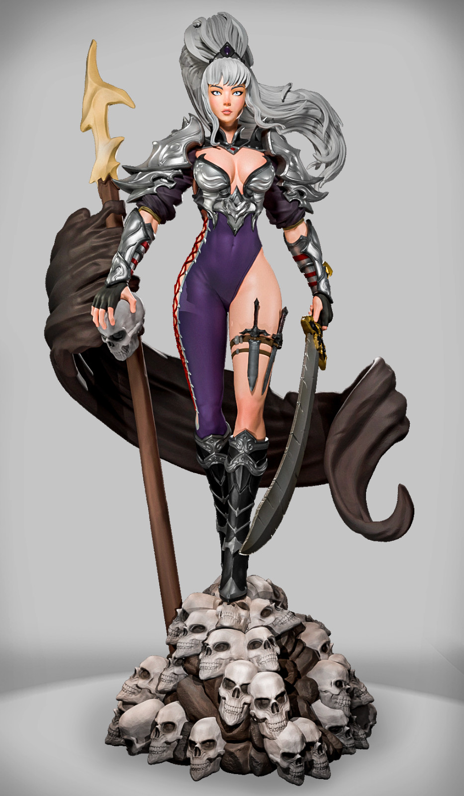 Dungeons & Dragons Playable Character Female Human - Fighter, Warrior, Paladin
