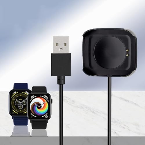 Black Power Adapter Charger Dock Bracket Base for Smart Watch Portable USB