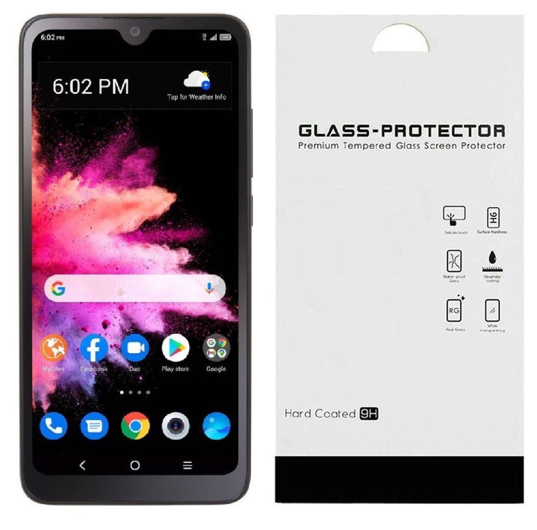 For Alcatel TCL 30 Z (T602DL) 2x Tempered Glass Screen Protector