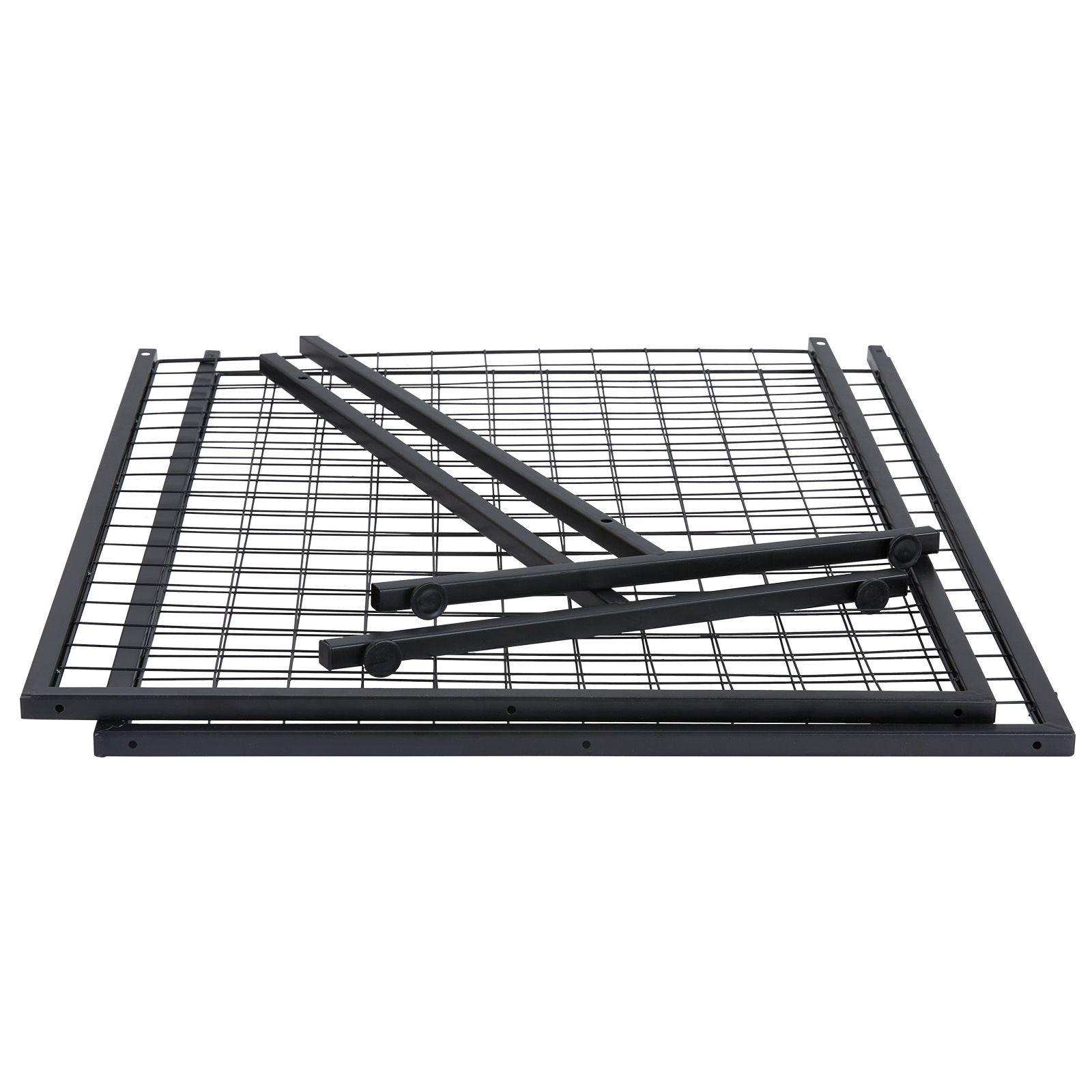 2' x 5.6' Grid Wall Panels Tower, 2 Packs Wire Gridwall Display Racks