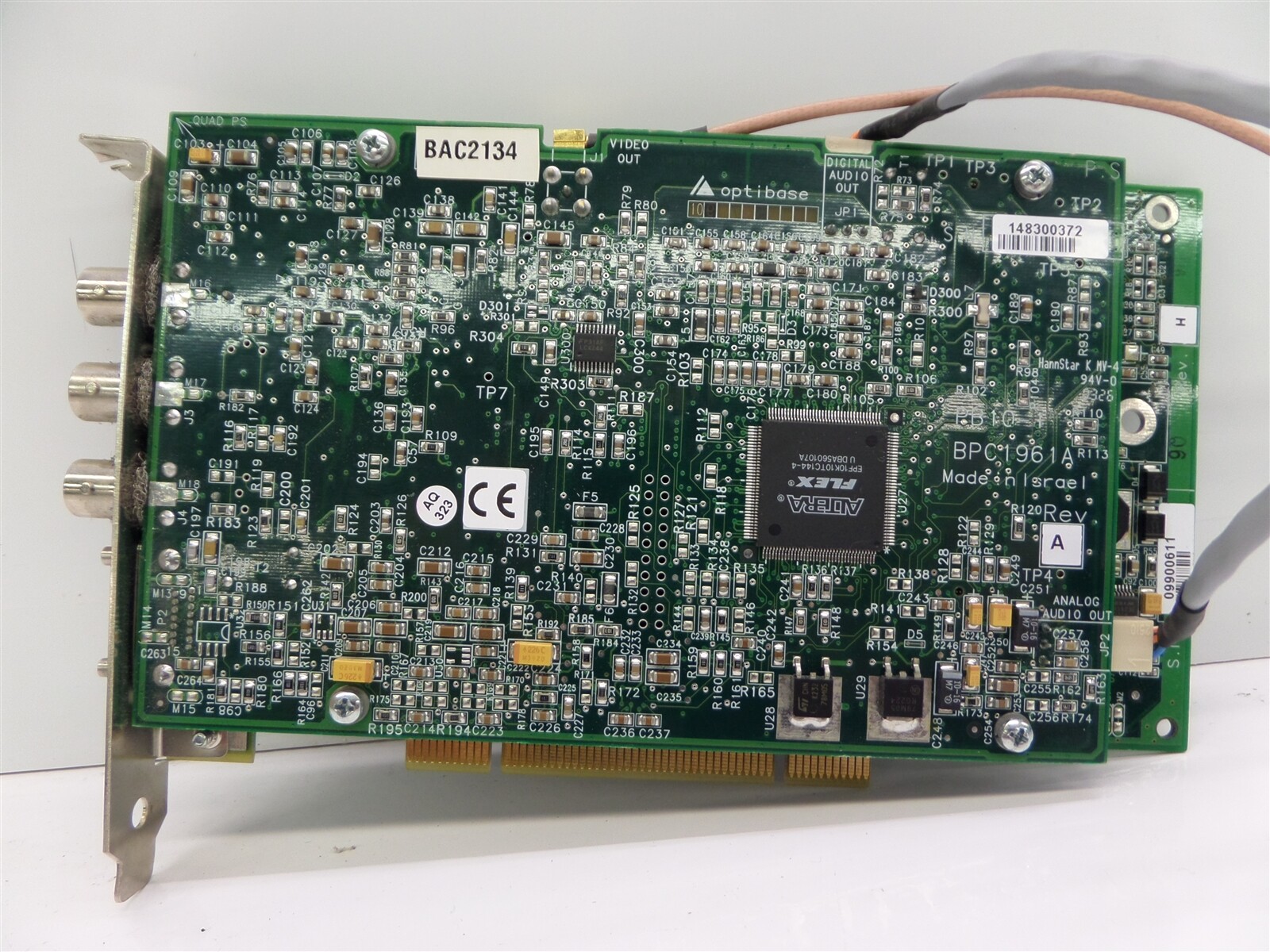 Optibase BPC1893A Video Capture Card with BPC1886A Output Module