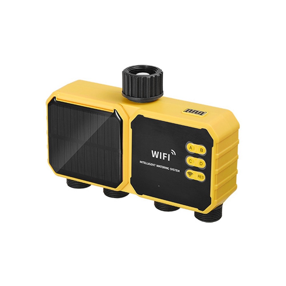 4 Outlets WIFI Solar Irrigation Timing Controller Solar Irrigation Timer1844