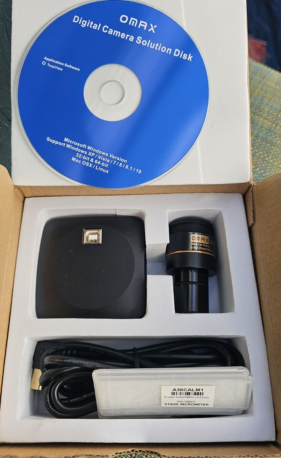 Omax 14 MP USB 2.0 C-Mount Camera