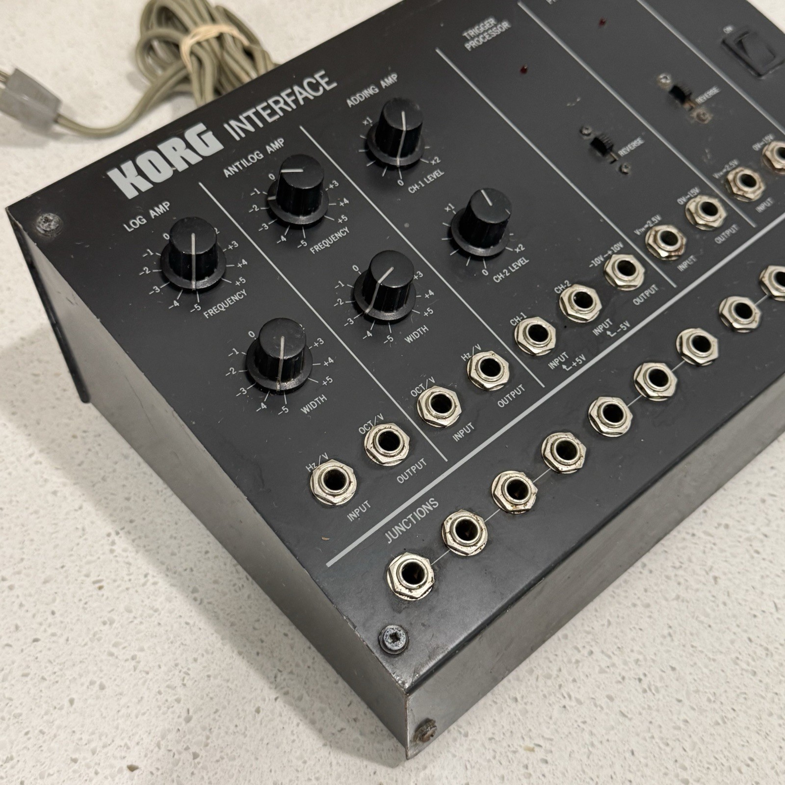 KORG MS-02 Vintage Synthesizer interface MS-Series - Powers On - UNTESTED AS IS