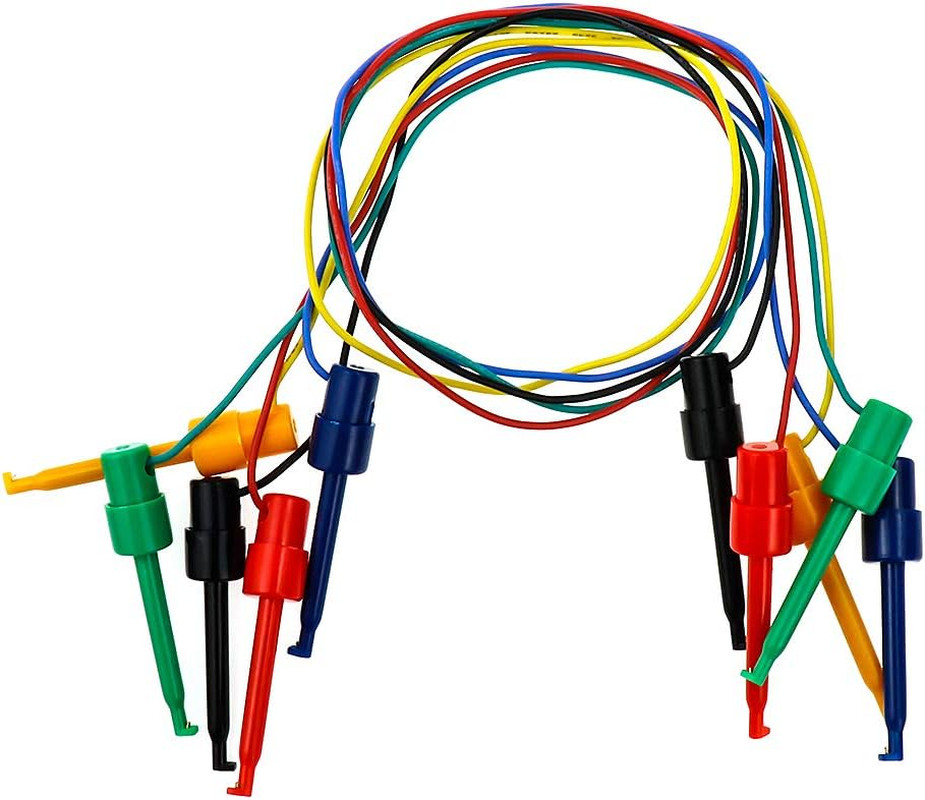 Testing Hook Clip Probe Test Leads Electronics Silicone Test Leads