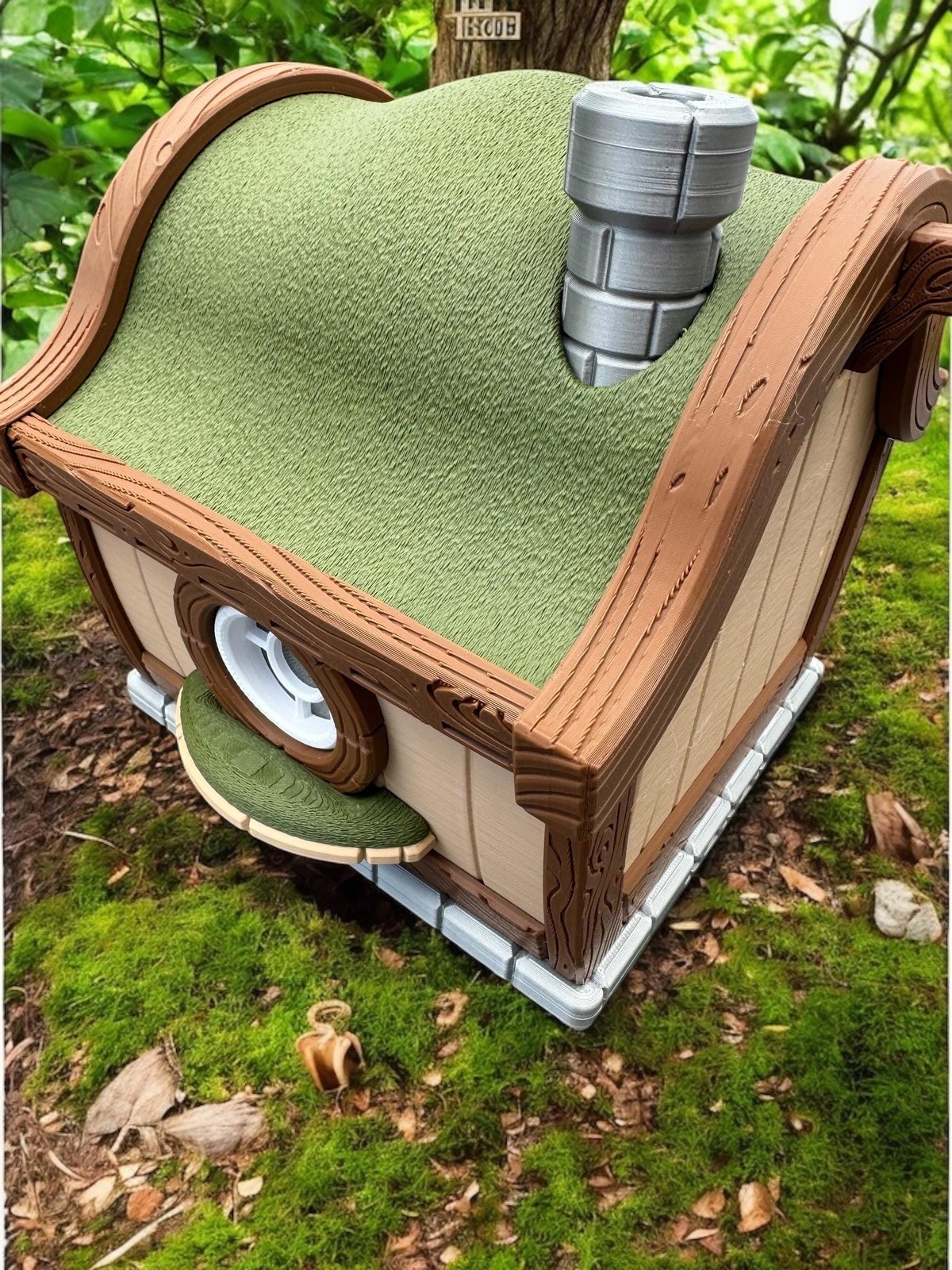 Hobbit Bird House | Blink Camera Compatible | 3D Printed | Birding