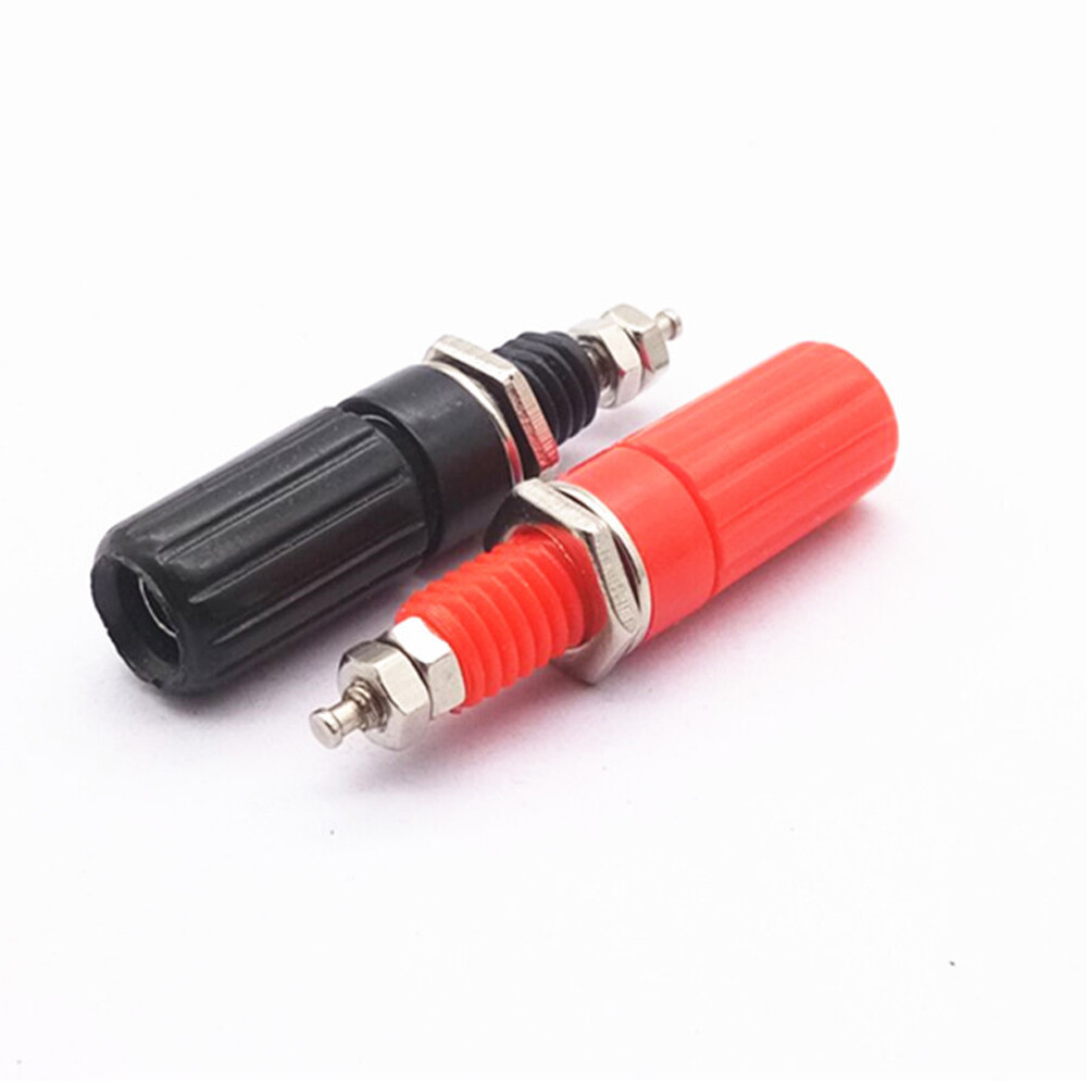 5 Pairs Binding Post M8 Thread Amplifier Connector Banana Plug Jack Socket New