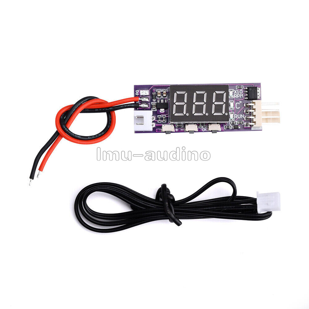 DC 12V 3A PWM PC CPU Fan Temperature Control Thermostat Speed Controller Board