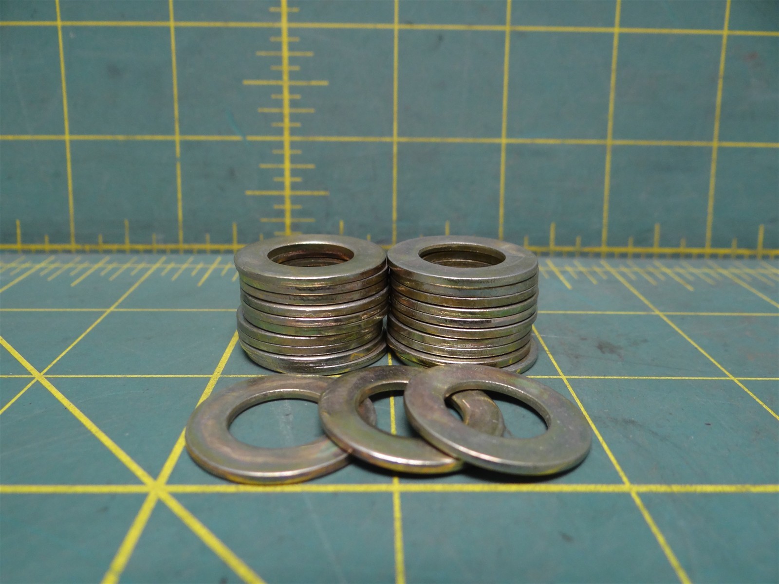 (Qty: 23) Detroit Diesel 5117652 Valve Spring Seat Washer 1/2" X 15/16" X 1/16"