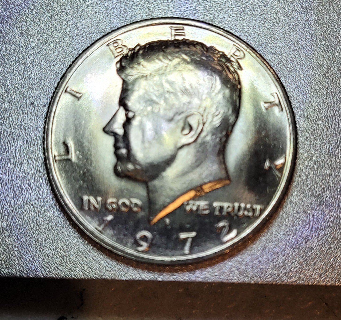 1972-D KENNEDY  1  OF 1 Major DDR  SHOULD Grade High MS Quality