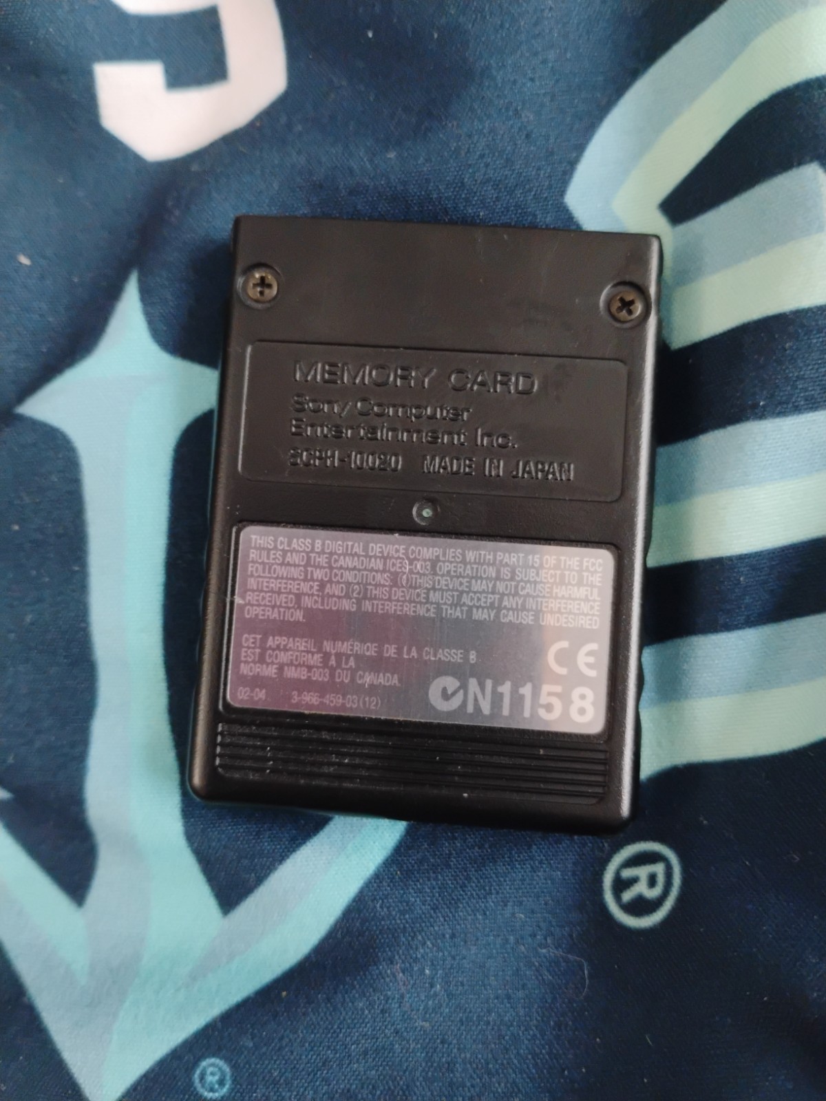 PlayStation 2 8mb Memory Card with MagicGate encryption (model SCPH-10020)