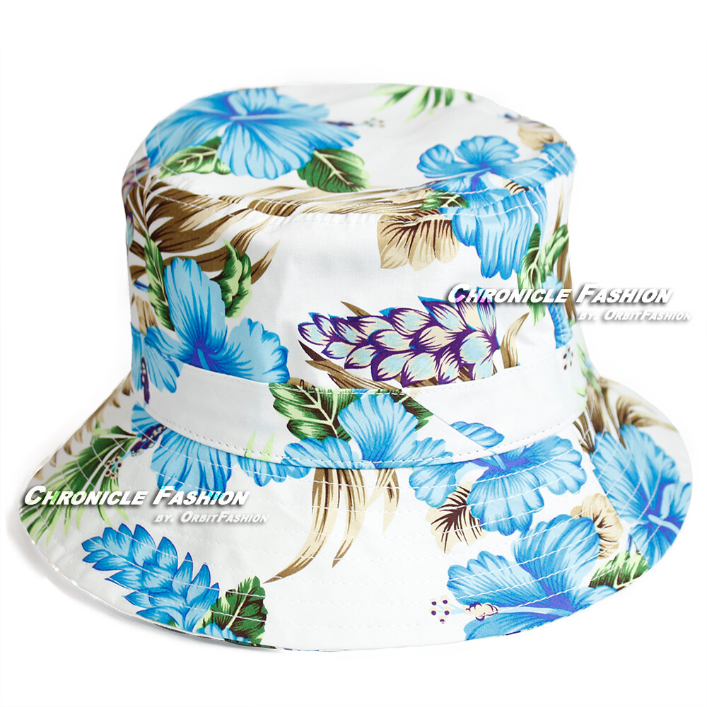 Bucket Hat Boonie Visor Cap Hawaiian Fishing Camping Safari Summer Outdoor Men