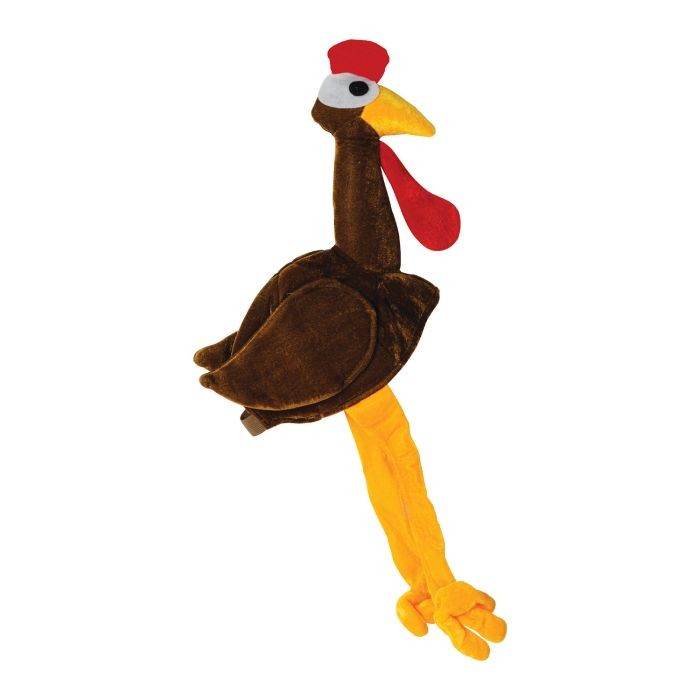 Beistle Thanksgiving Plush Gobbler Hat One Size