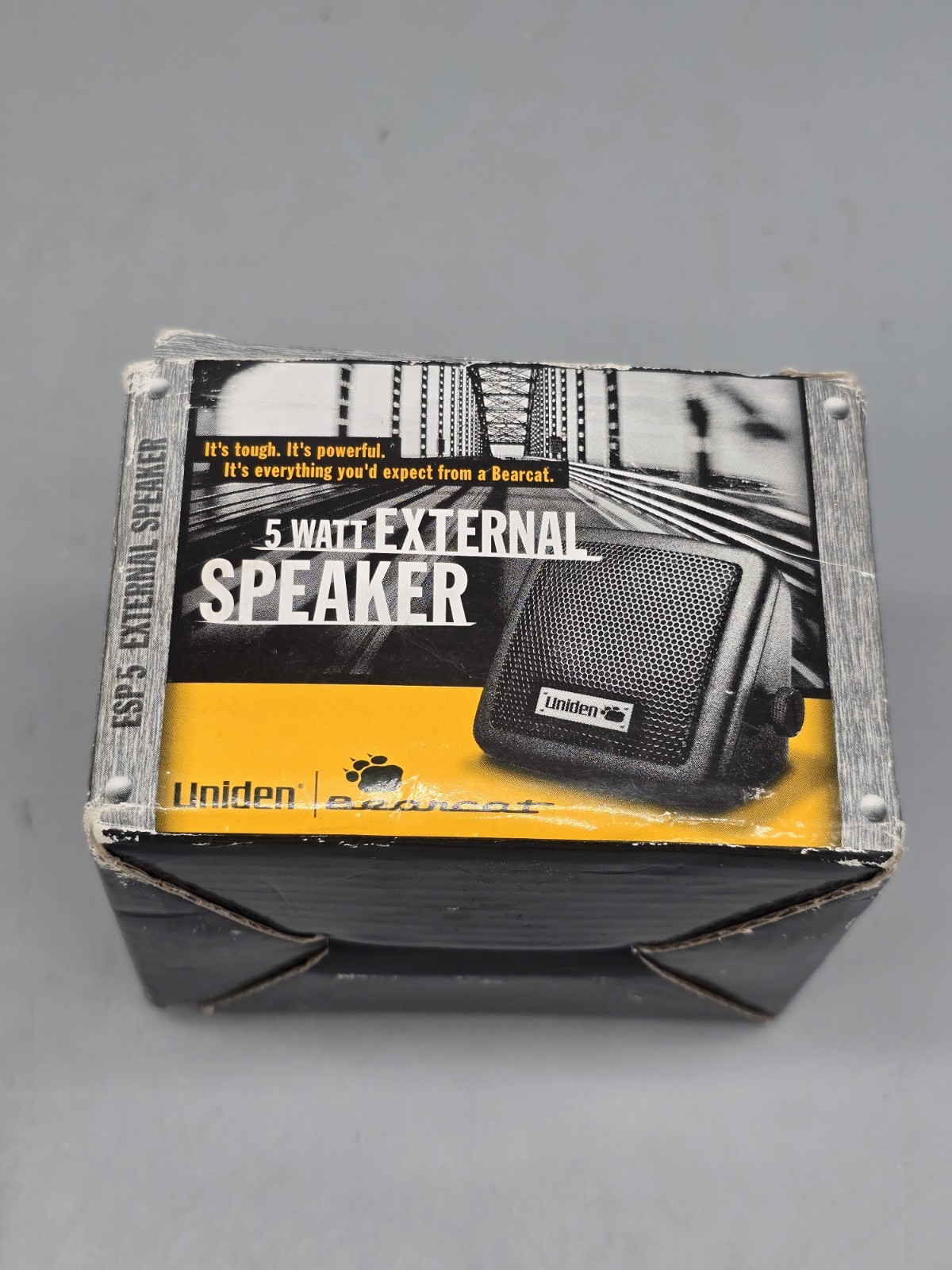 New In Box Uniden 5 Watt External Speaker ESP 5
