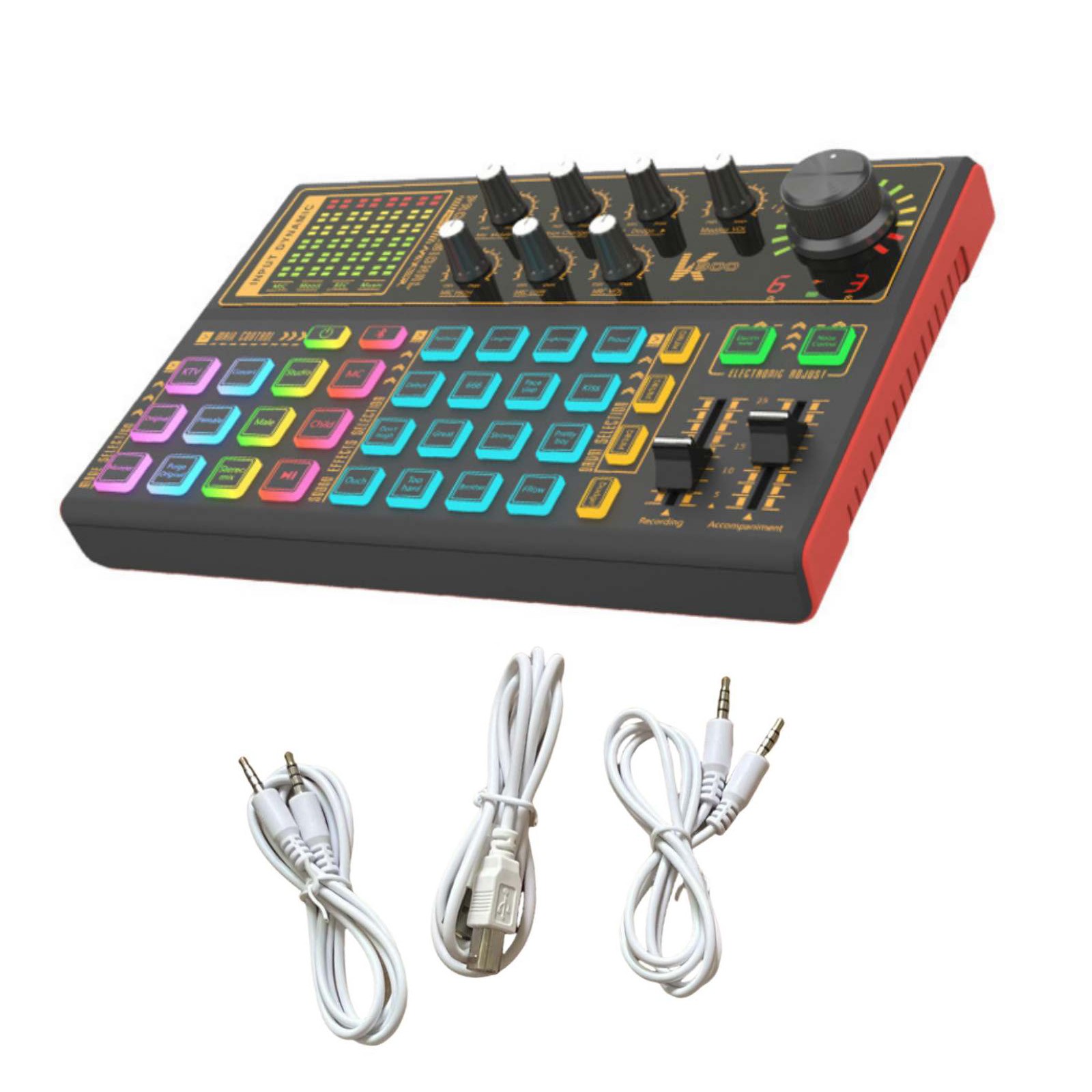 K300 Sound Card Integrates Multiple Digital Audio Multi-function Audio Equipment