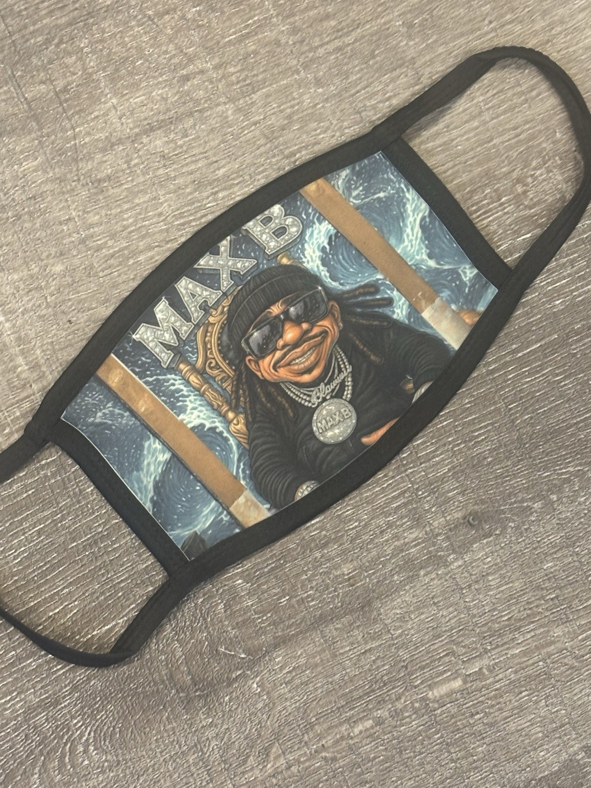 Max B Wave God Face Mask