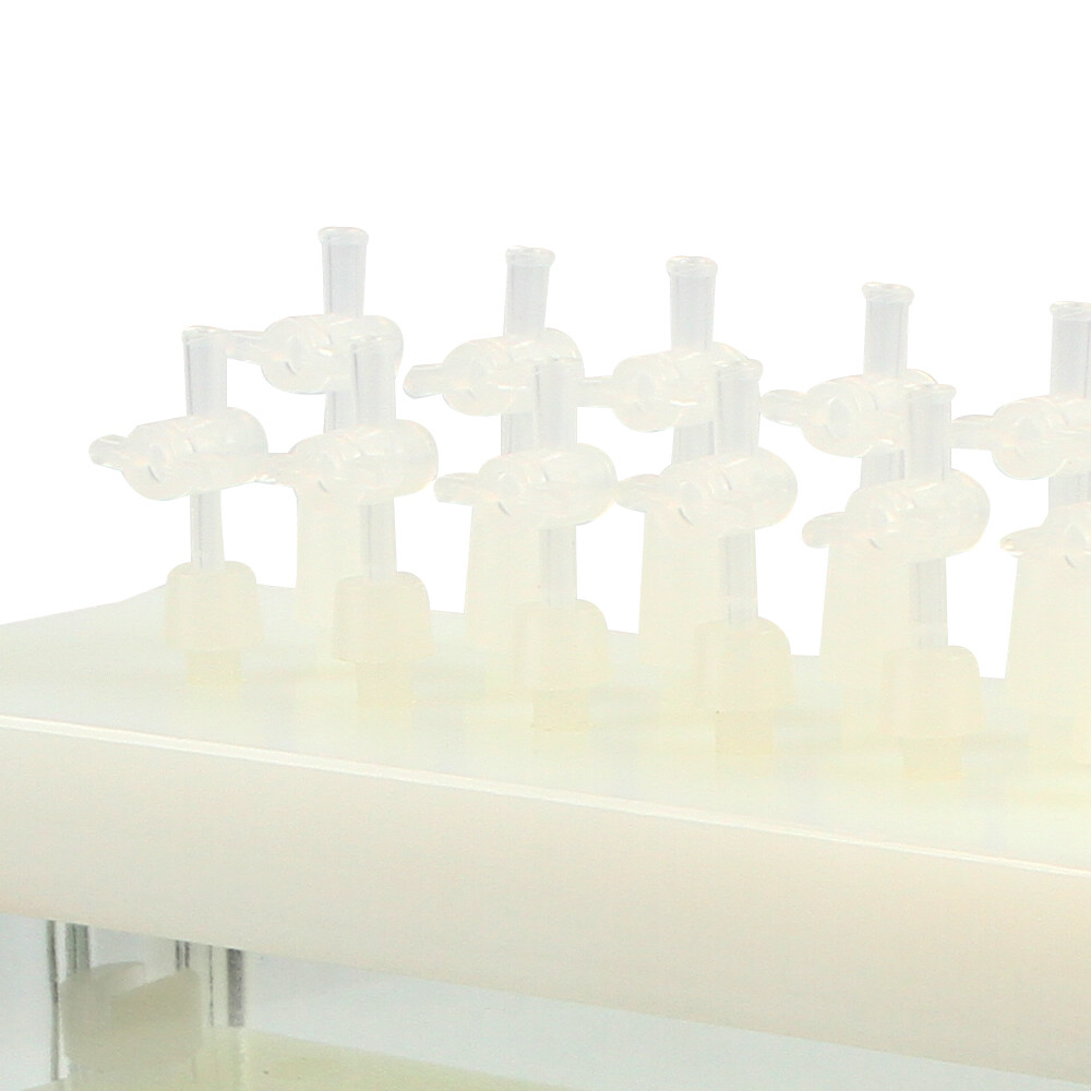 12 Position Solid Phase Extraction Vacuum SPE Manifold Chamber For Lab Testing
