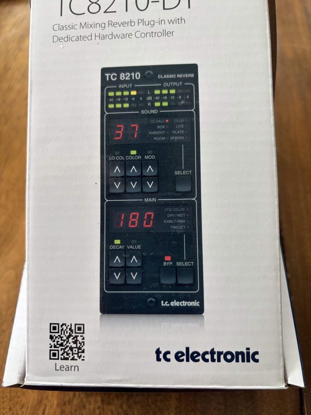 TC Electronic Classic Mixing Reverb Plug-in with Box