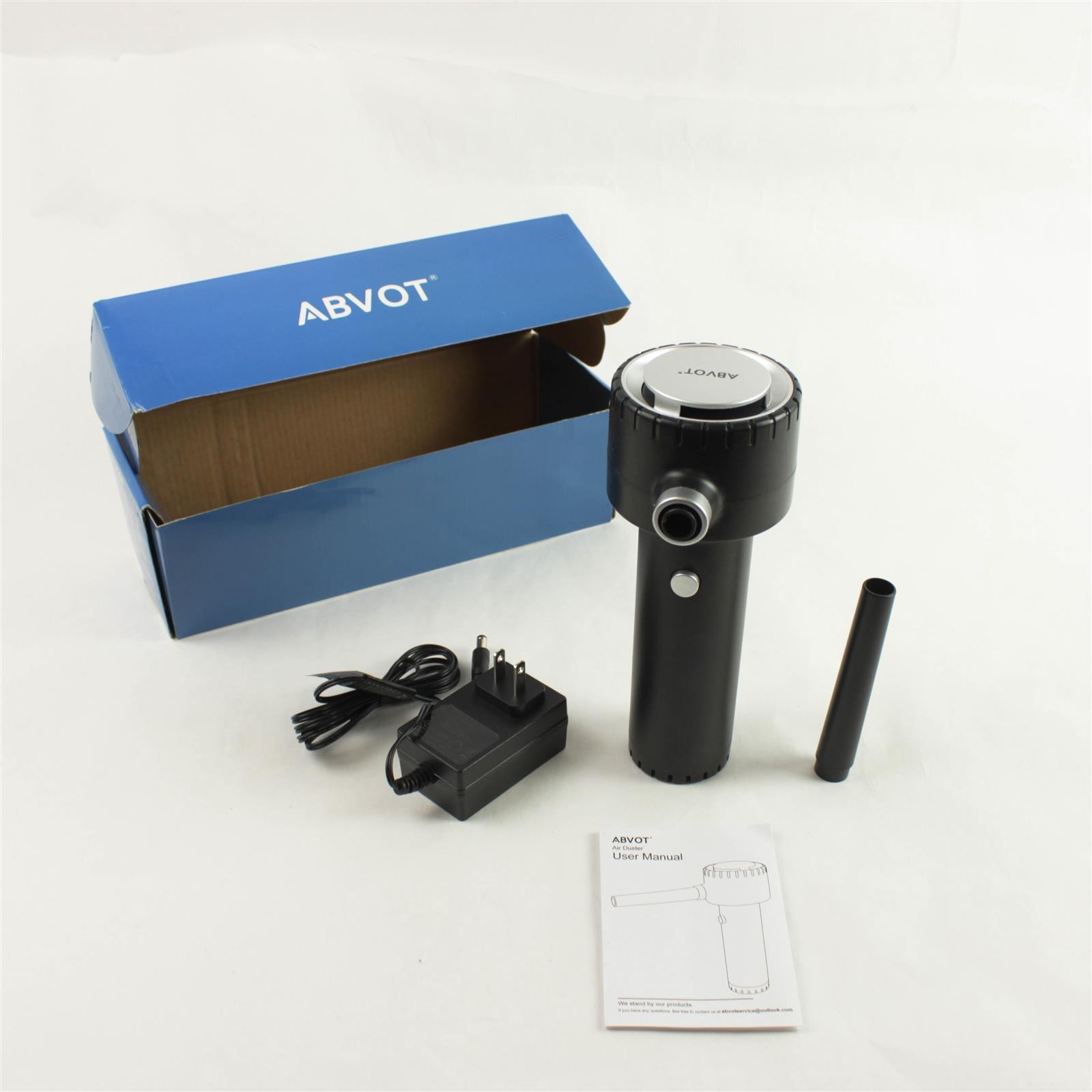 ABVOT Electric Air Duster Most Powerful Portable Open Box