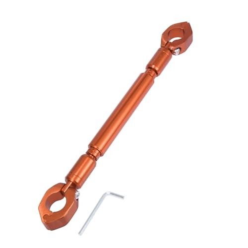 1Set Universal 22mm Aluminum Alloy Orange Motorcycle Balance Bar Crossbar