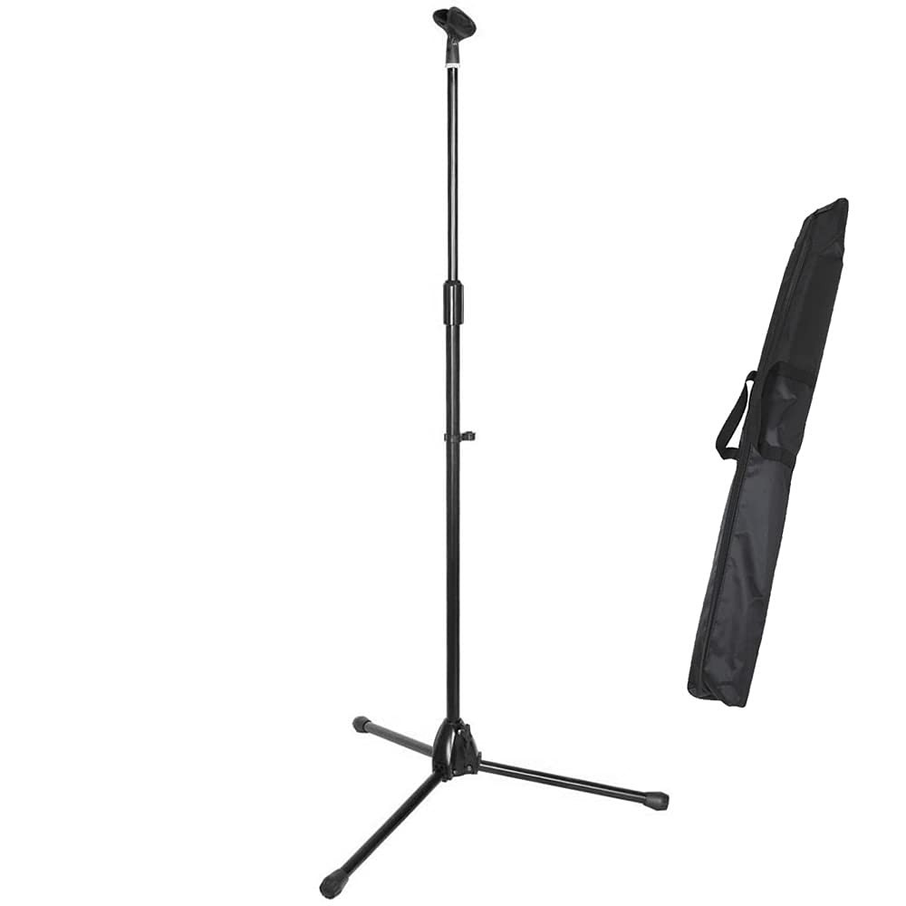 KC MCS-4400 BK Straight Microphone Stand Black Japan Import