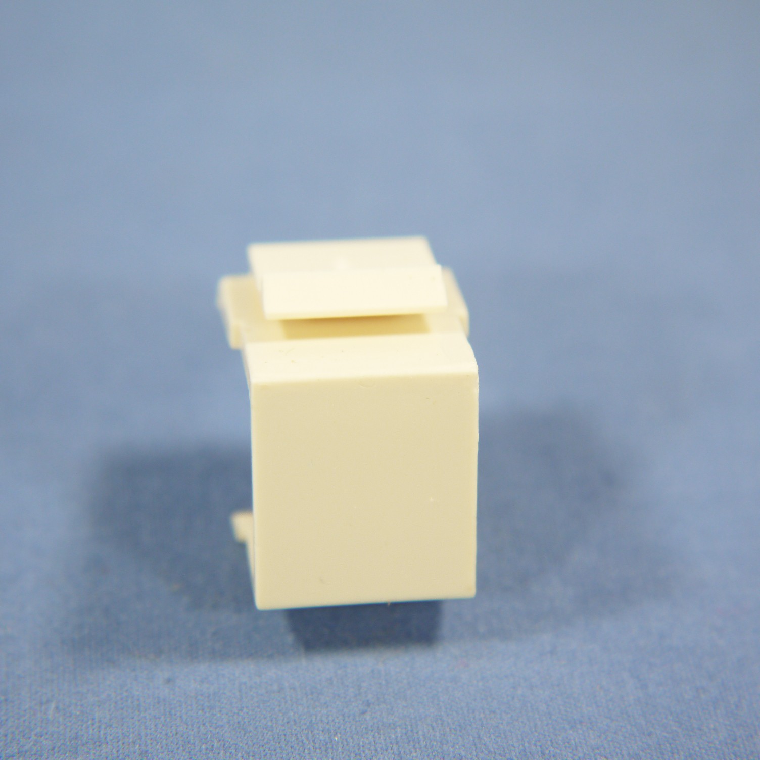 Cooper 5550-5EA Almond Solid Blank One Data Modular Port Filler Inserts 2-Pack