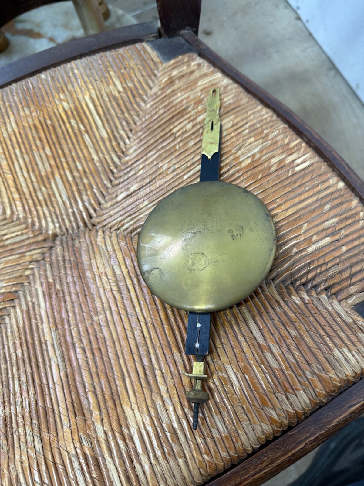 antique art deco style Seth Thomas oak wall clock regulator working school