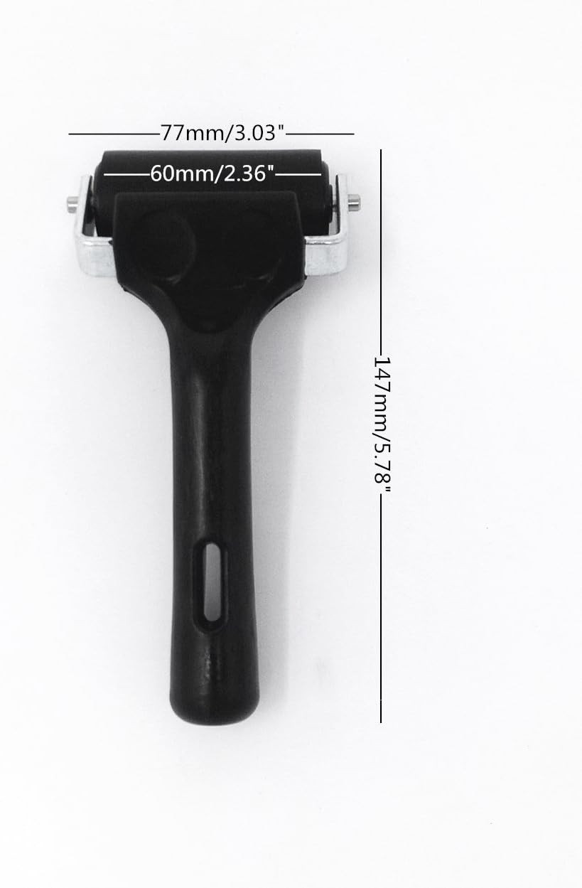 2.36 Inch Rubber Brayer Roller for Printmaking, Printing, Scrapbooks, Wallpapers