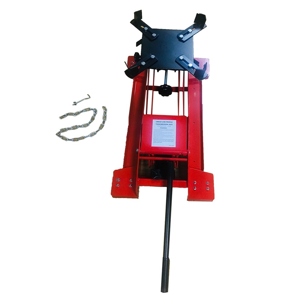 RED Torin Hydraulic Roll-Under Transmission Floor Jack 1/2 Ton 1,100 lb