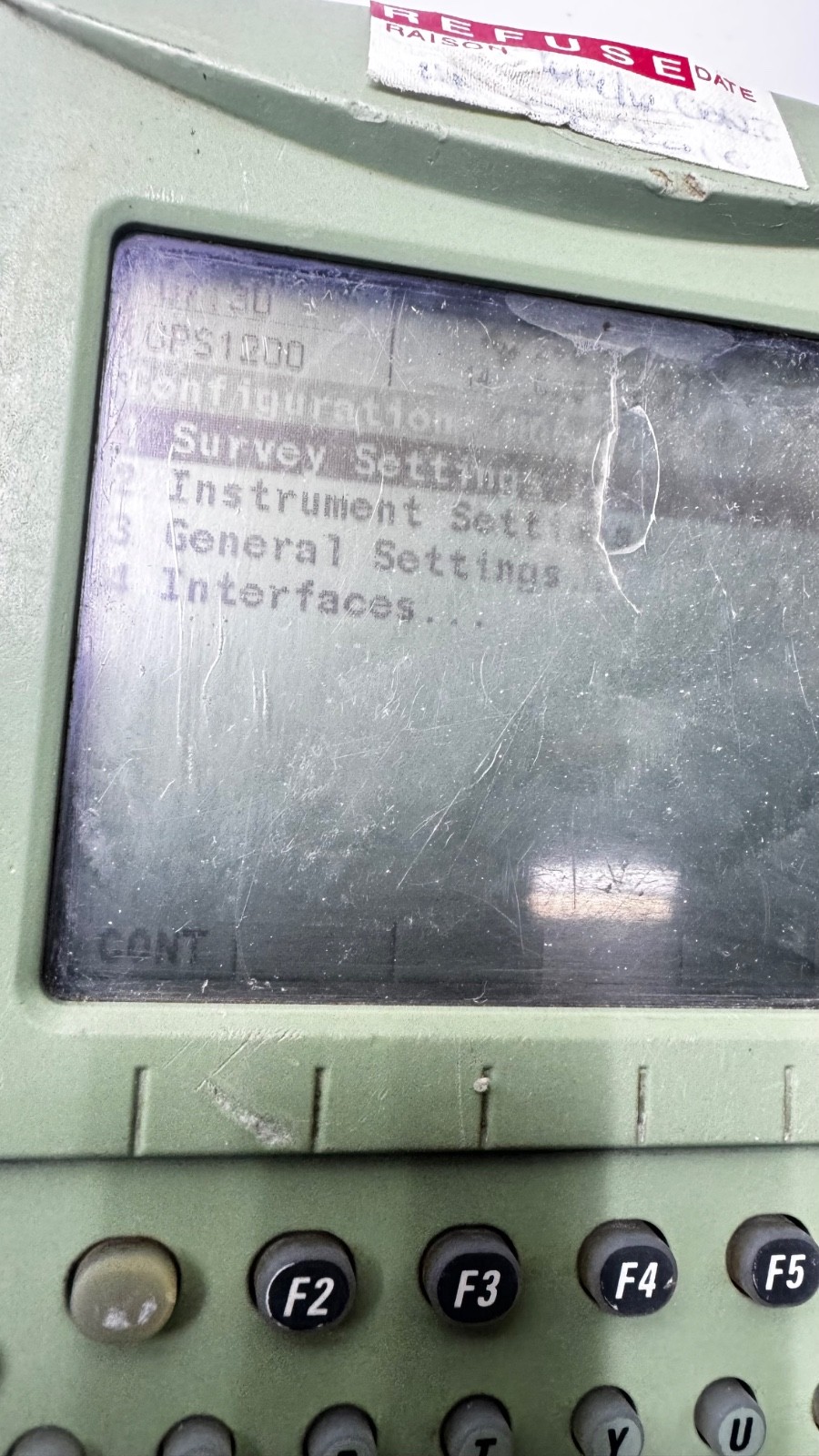 Leica RX1210T Field Controller