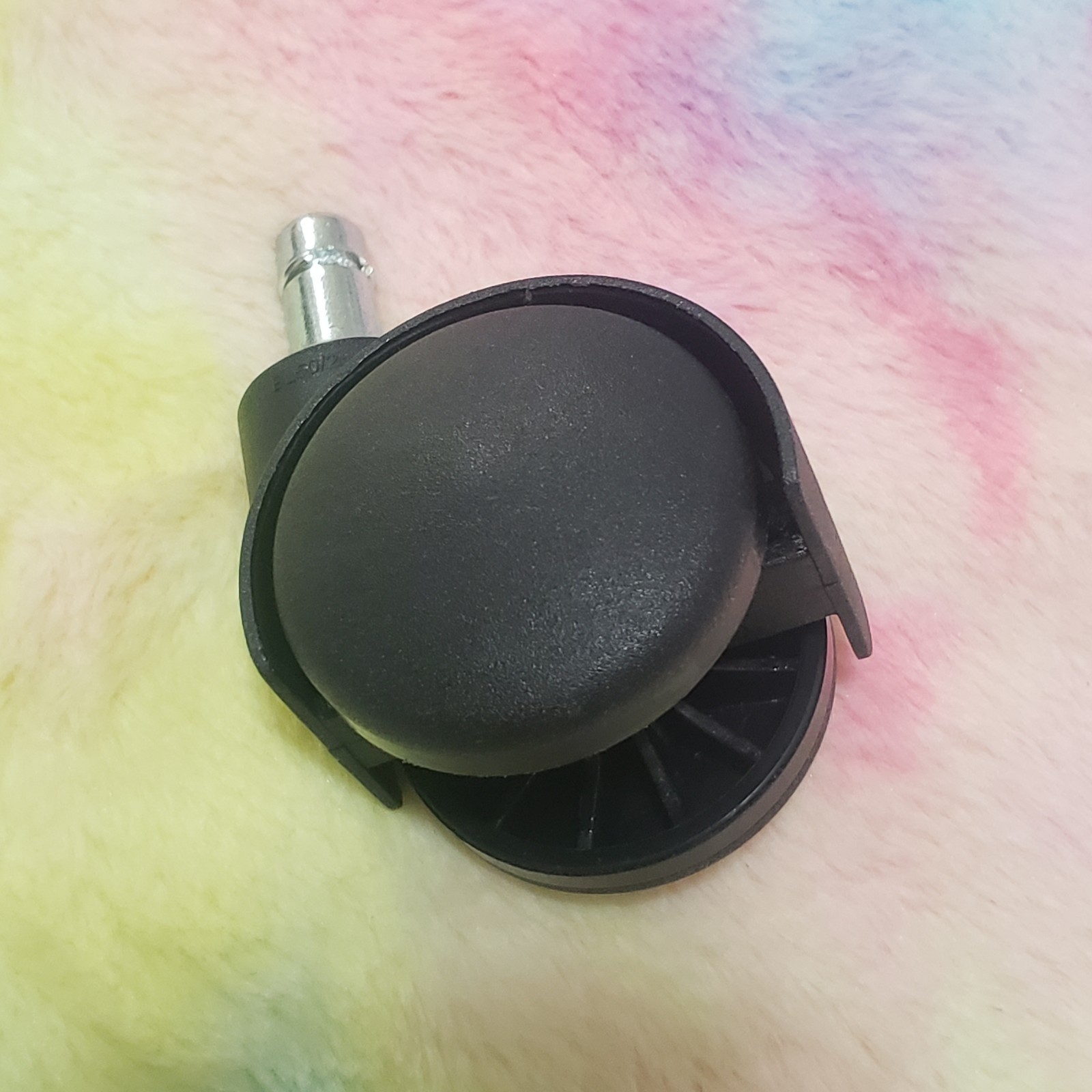 Office Chair Caster Wheels Replacement Set Of 5 Plastic New Open Box Mainstay