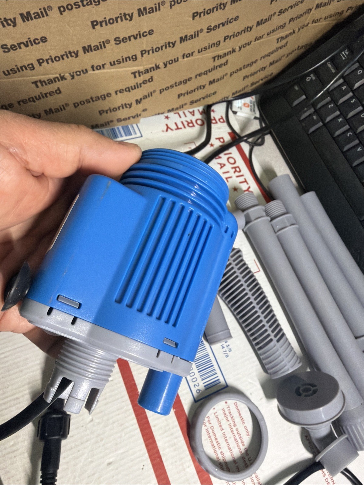 Boxtech UP-028 Aquarium Cleaning 6-1 Function Suction Pump 10-200 Gallon
