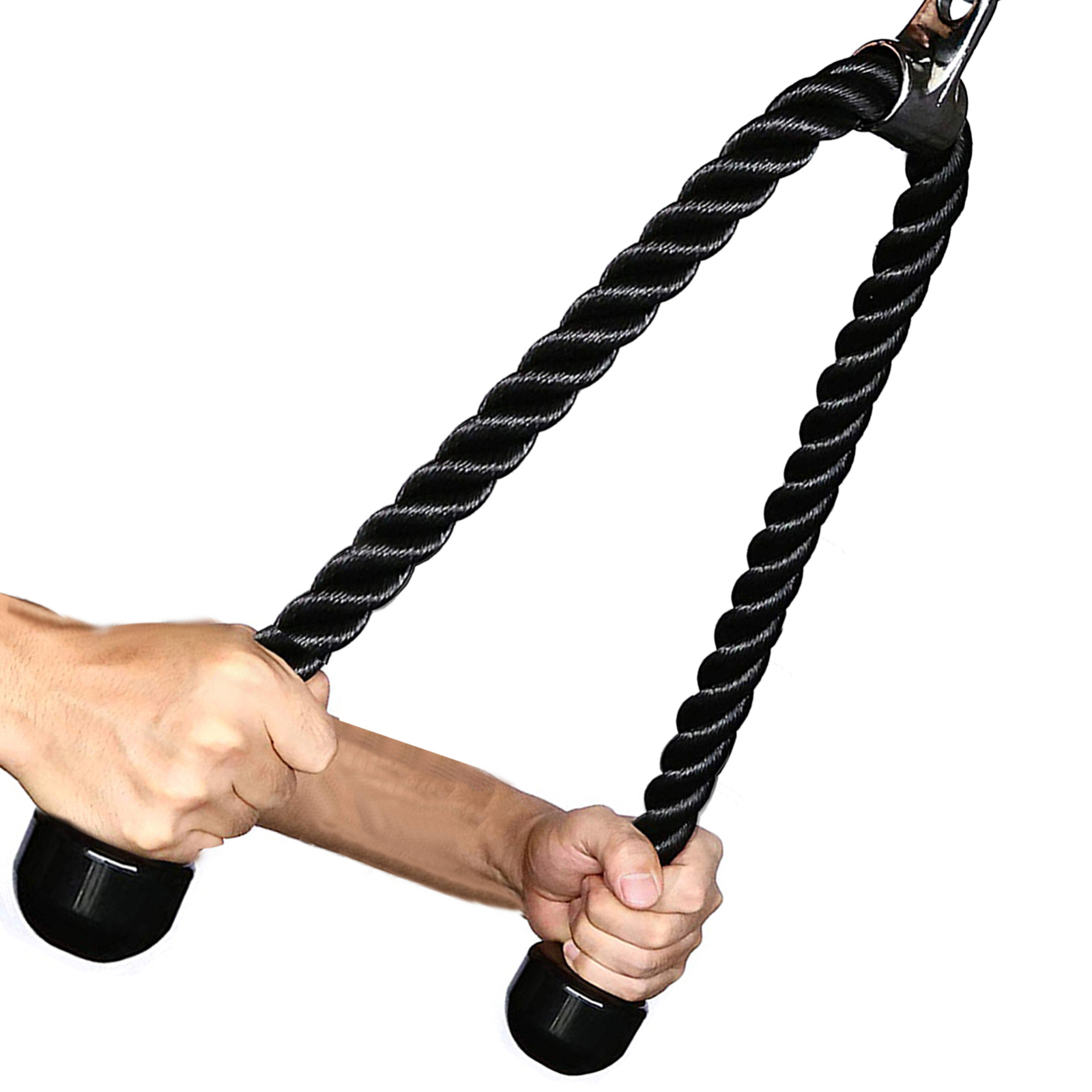 140cm Long Tricep Rope Pull Down Attachment Machine for Home Gym Pulley System