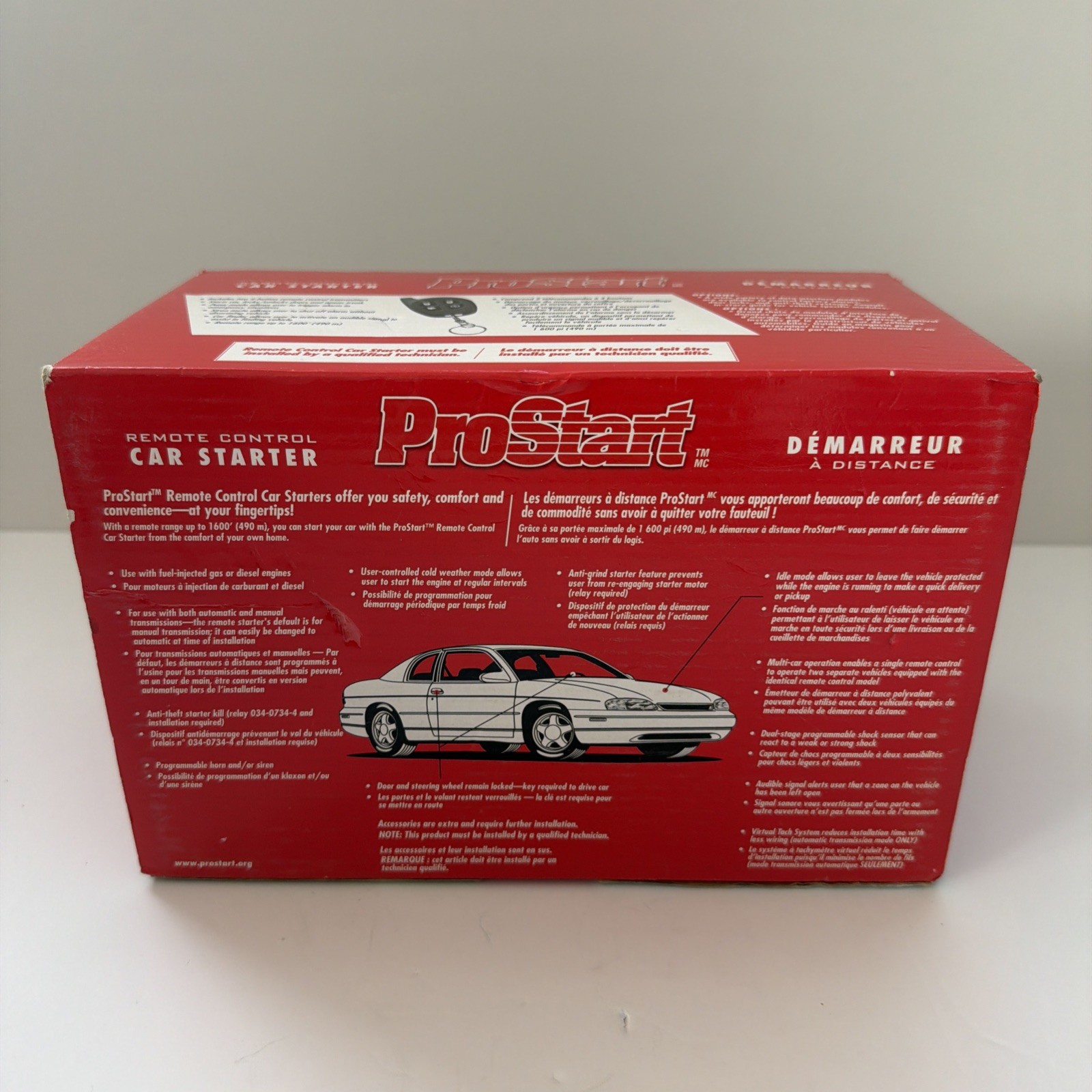 ProStart Remote Control Car Starter 3 In1 CT-5072 Automatic/Manual Keyless Entry
