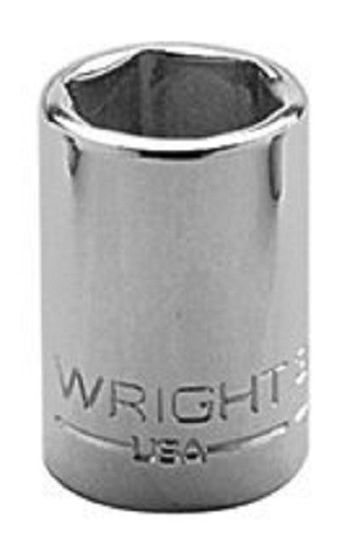 Wright Tool 3022 - 3/8Inch Drive 6 Point Standard Socket - 11/16Inch