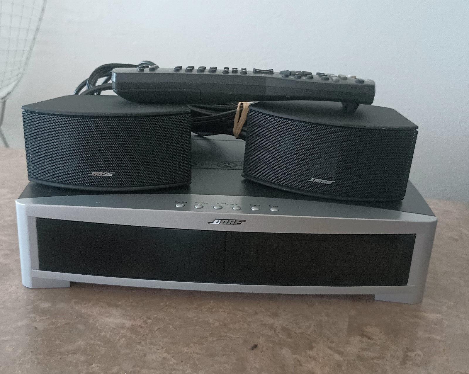 Bose AV3-2-III Media Center DVD Home Theater Console, Speakers, Cables & Remote